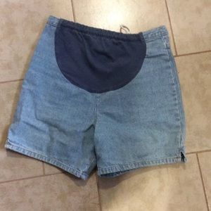 Motherhood Maternity Jean Shorts